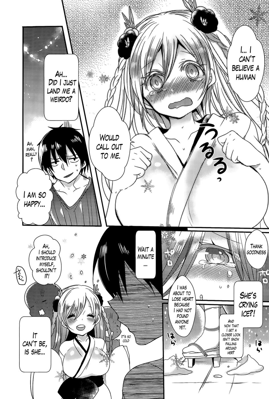 Hentai Manga Comic-The Yukionna in the Lingering Summer Heat-Read-5